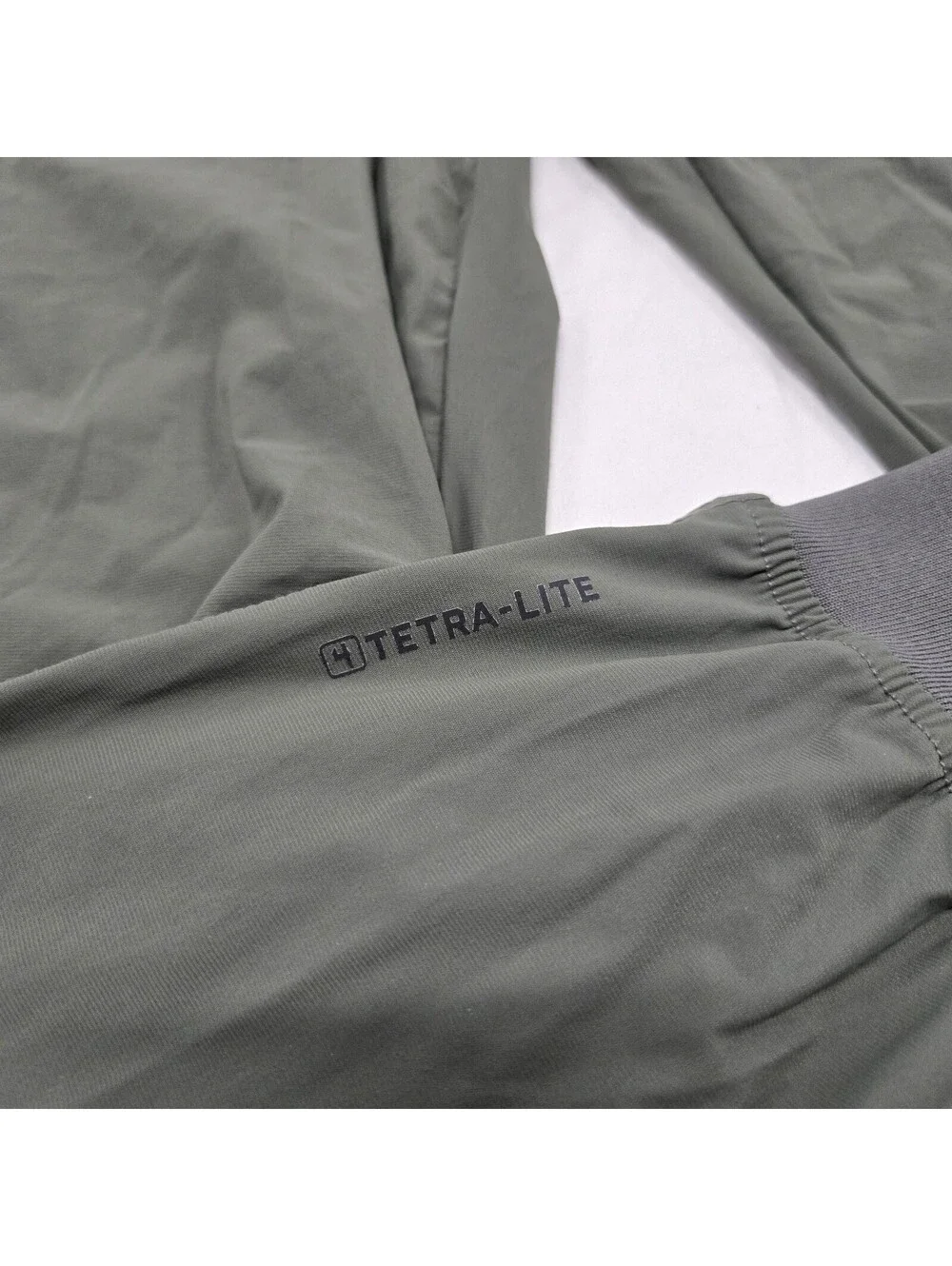 EUC Size S Men's ASRV Joggers Tetra-Lite High Rib Jogger Pants Olive DSG-0477